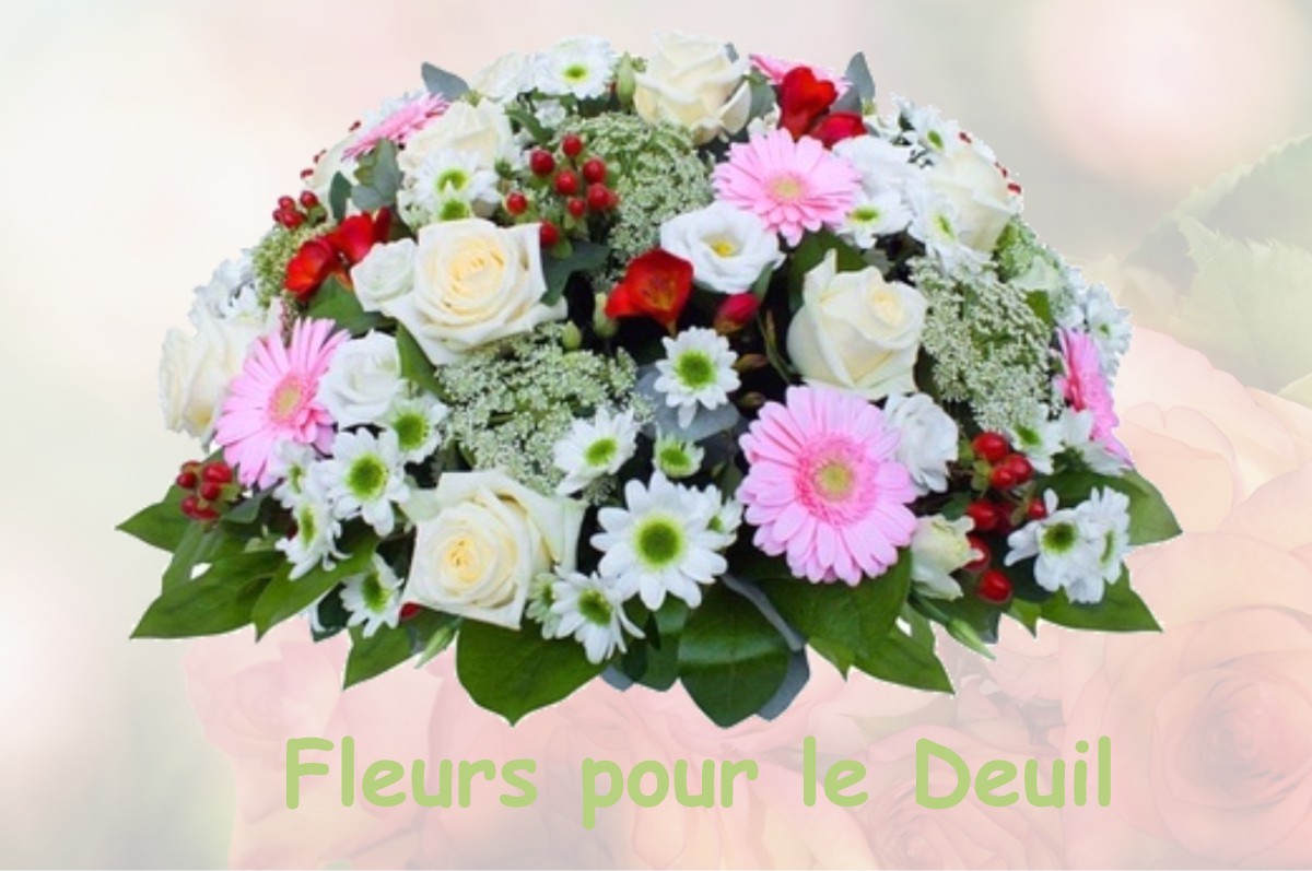 fleurs deuil TAILLEBOIS